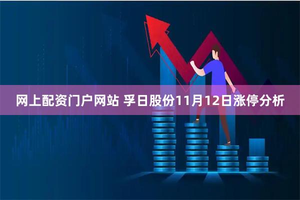 网上配资门户网站 孚日股份11月12日涨停分析