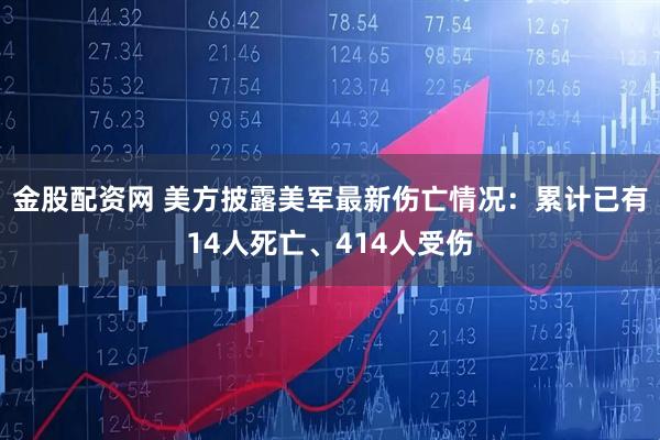 金股配资网 美方披露美军最新伤亡情况：累计已有14人死亡、414人受伤